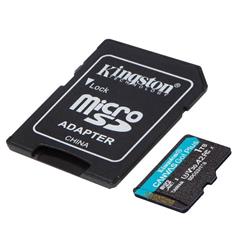 1 TB . microSDXC karta Kingston Canvas Go Plus + adaptér
