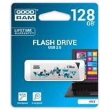 128 GB . USB 2.0 kľúč . GOODDRIVE CLICK Biela