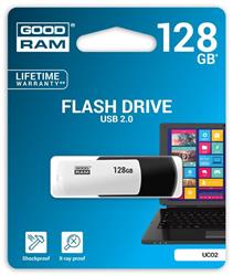 128 GB . USB 2.0 kľúč . GOODDRIVE COLOUR Čierno-biela