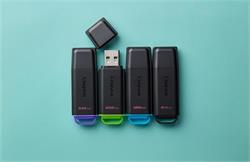 128 GB . USB 3.2 kľúč . Kingston DataTraveler Exodia Gen 2 (Black/Blue)