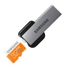 16 GB . microSD USB 2.0 Samsung EVO UHS-1 Class 10 (karta a čítačka)