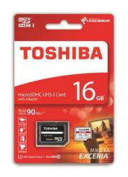16 GB . microSDHC karta Toshiba EXCERIA Class 10 UHS + adaptér
