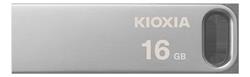 16 GB. USB 3.0 kľúč . KIOXIA Biwako U366, strieborný