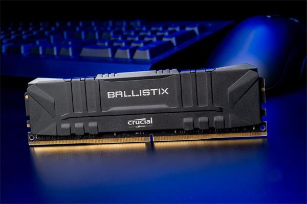 16GB DDR4 3200MHz CL16 Crucial Ballistix UDIMM 288pin, black RGB
