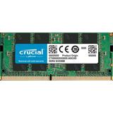16GB DDR4 3200MHz (PC4-25600) CL22 DR x16 Crucial Unbuffered SODIMM 260pin