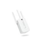 300Mbps Wi-Fi Range Extender SPEED: 300 Mbps at 2.4 GHz SPEC: 3× Fixed External Antennas, Wall Plugged FEATURE: WPS/Rese