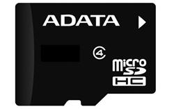 32 GB . microSDHC karta ADATA class 4 + adapter