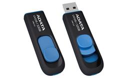 32 GB . USB kľúč . ADATA DashDrive™ Classic UV128 USB 3.0, čierno-modrý