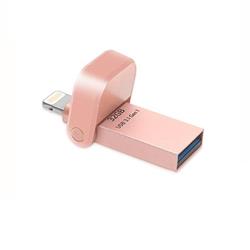 32 GB . USB kľúč . ADATA i-Memory AI920, rose gold ( USB 3.1, Lightning )