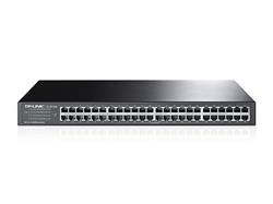 48-Port 10/100 Mbps Switch PORT: 48× 10/100 Mbps RJ45 Ports SPEC: 1U 19-inch Rack-mountable Steel Case FEATURE: Plug