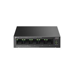 5-Port 10/100 Mbps Desktop Switch with 4-Port PoE PORT: 4× 10/100 Mbps PoE Ports, 1× 10/100 Mbps Non-PoE Port SPEC: 802.