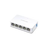 5-Port 10/100Mbps Desktop Switch SPEC: 5× 10/100 Mbps Ports, Plastic Case FEATURE: Plug and Play