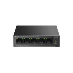 5-Port Gigabit Desktop Switch with 4-Port PoE+ PORT: 4× Gigabit PoE+ Ports, 1× Gigabit Non-PoE Port SPEC: 802.3af/at,