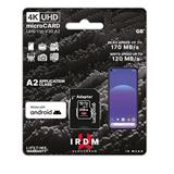 512 GB . microSDHC karta IRDM GOODRAM UHS I U3 A2 + adapter