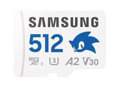 512 GB . microSDXC karta Samsung PRO Plus Sonic the Hedgedog + adaptér