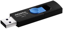 64 GB . USB kľúč . ADATA DashDrive™ Value UV320 USB 3.1, Black/Blue