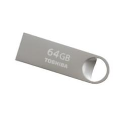 64 GB . USB kľúč . TOSHIBA - TransMemory kovový