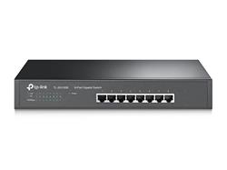 8-Port Gigabit Switch PORT: 8× Gigabit RJ45 Ports SPEC: 1U 13-inch Rack-mountable Steel Case FEATURE: Plug and Play