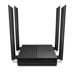 AC1200 Dual-Band Wi-Fi Router SPEED: 400 Mbps at 2.4 GHz + 867 Mbps at 5 GHz SPEC: 4× Antennas, 1× Gigabit WAN Port + 4×