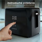 AENO 2-plátkový hriankovač TS2 , 930W, automatický, čierna farba, EU