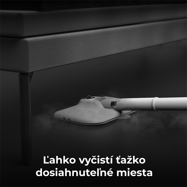 AENO Multifunkčný parný mop SM1 - 1200W, 110°C, 3bary, 380ml, 5m, Aroma olejček/dezinfekcia