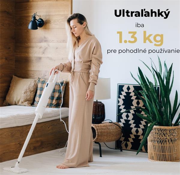 AENO Multifunkčný parný mop SM1 - 1200W, 110°C, 3bary, 380ml, 5m, Aroma olejček/dezinfekcia