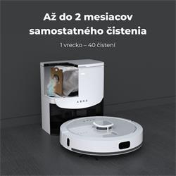 AENO Robotický vysavač RC4S - mokré a suché cistenie, 250min, 3 mody, 20 senzorov, LIDAR,AENO App,HEPA filter, nádrž 2v1
