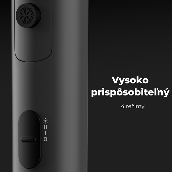 AENO skladací sušič vlasov HD2,1700W-2000W, ionizátor,3rýchlosti, cest. taška