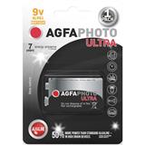AgfaPhoto Ultra alkalická batéria 9V, blister 1ks