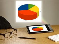 AIPTEK ProjectorPad P70, 7" Android tablet with pico projector