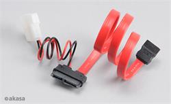AKASA AK-CB050-40 SATA+Molex to Mini SATA Power and Data