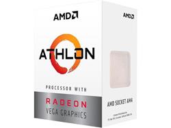 AMD, Athlon 240GE Processor BOX, soc. AM4, 35W, Radeon Vega Graphics