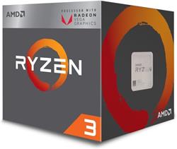 AMD, Ryzen 3 2200G, Processor BOX, soc. AM4, 65W, RX Vega Graphics s Wraith Stealth chladičom
