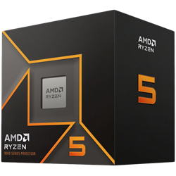 AMD, Ryzen 5 9600, Processor BOX, soc. AM5, 65W, Radeon Graphics, s chladičom