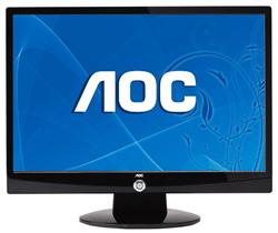 AOC 917sw 19"W LCD 1440x900 3 000:1 5ms 300cd cierny