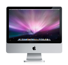 Apple iMac 24" Core 2 Duo 3.06GHz/4GB/1TB/GeForce GT 130/SD