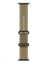 Apple Watch 49mm Titanium Band: Translucent Kelp Ocean Band - Black Titanium Finish