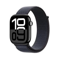 Apple Watch Series 10 GPS 42mm Jet Black Aluminium Case with Ink Sport Loop