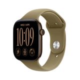 Apple Watch Series 12 GPS 42mm Dark Bronze Aluminium Case with Olive Sport Band - S/M