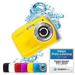 Aquapix W1024-Y "Splash" Yellow, vodotesný digitálny fotoaparát/kamera do 3m, 10MP sensor