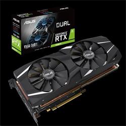 ASUS DUAL-RTX2080TI-11G 11GB/352-bit, GDDR6, HDMI, 3xDP, USB-C