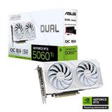 ASUS DUAL RTX5060TI WHITE OC 8GB/128-bit GDDR7 HDMI 3xDP