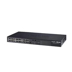 Asus GX 1124B, switch (24x Gbit RJ45 + 4xSFP, jumbo frame,flow control)