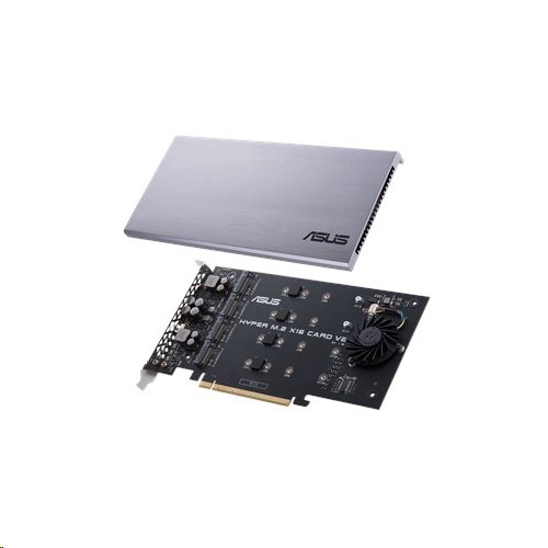 ASUS HYPER M.2 X16 CARD V2 - PCIe rozširujúca karta pre 4x M.2 SSD