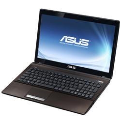 ASUS K53E-SX1285 Intel B960 (2,2GHz) 15.6" WXGA HD (LED) 4GB 500GB DVD WL BT Cam bezOS num. klv