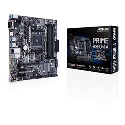 ASUS PRIME B350M-A soc.AM4 B350 DDR4 mATX PCIe D-Sub DVI HDMI