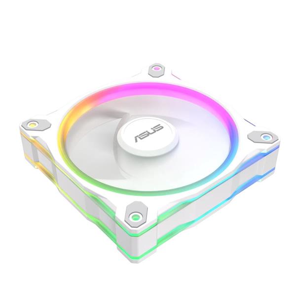 ASUS PRIME MR120 FAN ARGB REVERSE WHITE 3IN1 set 3x ventilátor 120mm