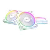 ASUS PRIME MR120 FAN ARGB REVERSE WHITE 3IN1 set 3x ventilátor 120mm