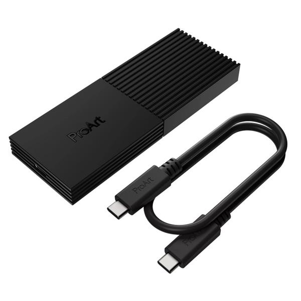 ASUS ProArt PA410SU SSD box M.2 NVMe USB4 USB-C 40 Gbps