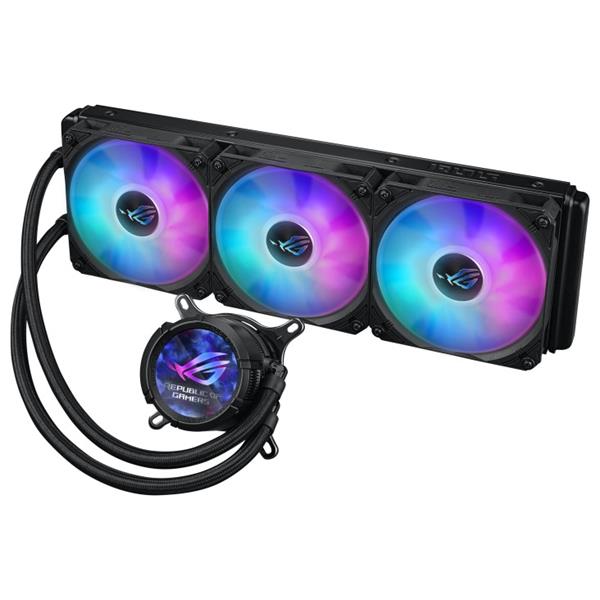 ASUS ROG STRIX LC III 360 ARGB LCD kvapalinový chladič CPU, Aura Sync RGB, 360mm